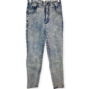 PURE JEANSWEAR Vintage 1980s Acid Wash Jeans size 7